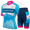 Tenue Eté Maillot ou Cuissard FEMME LE TOUR DU MONT BLANC
