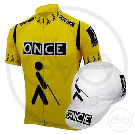 PACK MAILLOT + CASQUETTE ONCE JAUNE