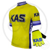 PACK MAILLOT + GANTS KAS JAUNE