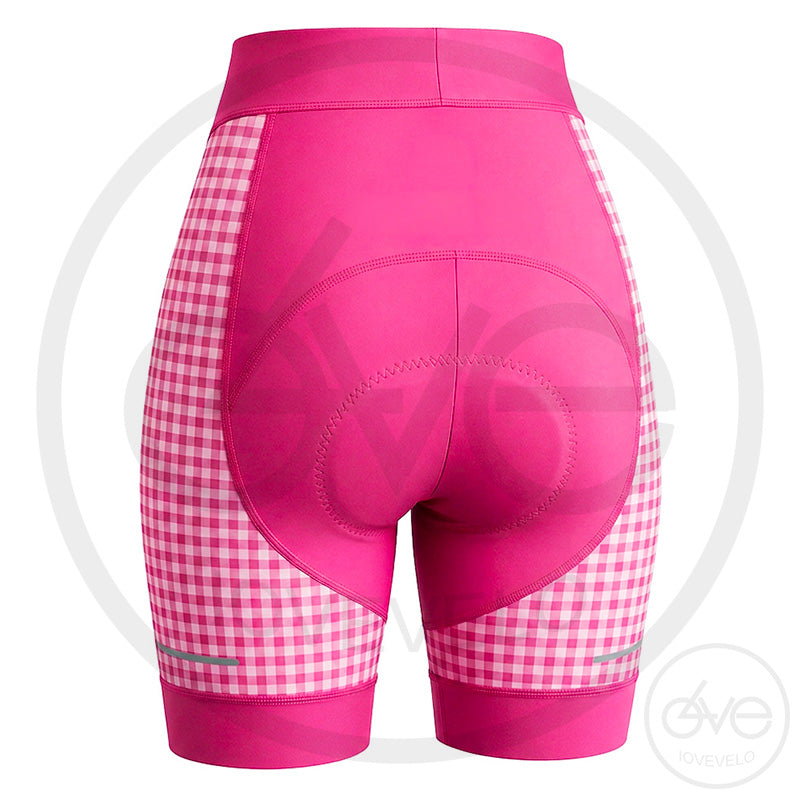 Tenue Eté Maillot ou Cuissard FEMME VICHY Rose