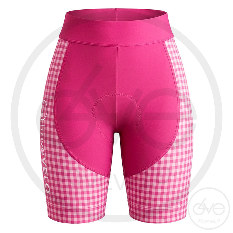 Tenue Eté Maillot ou Cuissard FEMME VICHY Rose