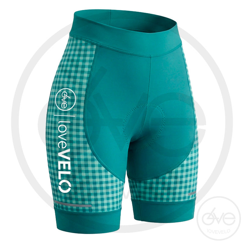 Tenue Eté Maillot ou Cuissard FEMME VICHY VERT