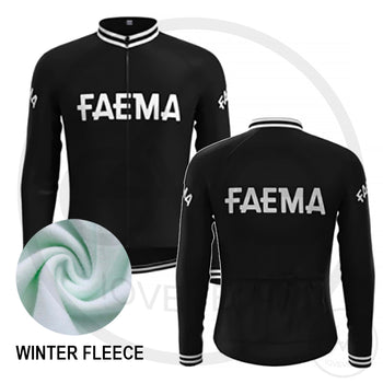 Maillot Hiver Vintage FAEMA NOIRE