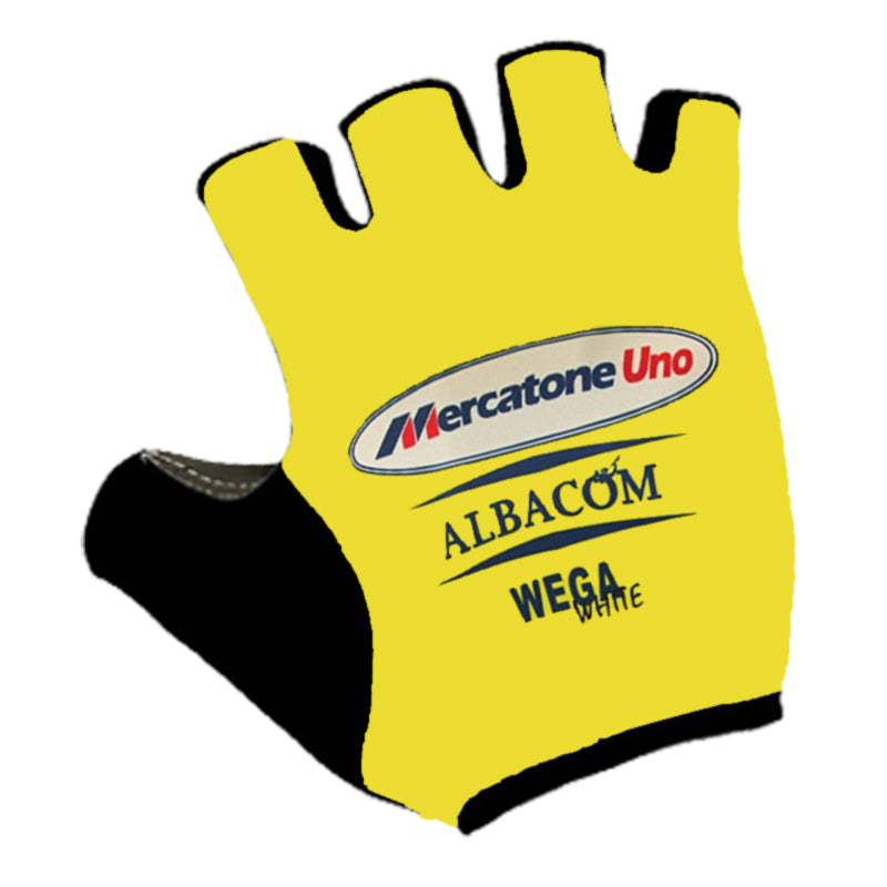 PACK MAILLOT + GANTS MERCATONE UNO ALBACOM JAUNE