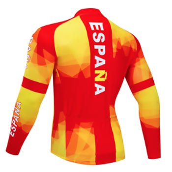 Maillot Long Eté Cycliste ESPANA