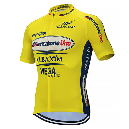 PACK MAILLOT + GANTS MERCATONE UNO ALBACOM JAUNE