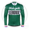 Maillot Long Eté Vintage HELYETT LEROUX VERT