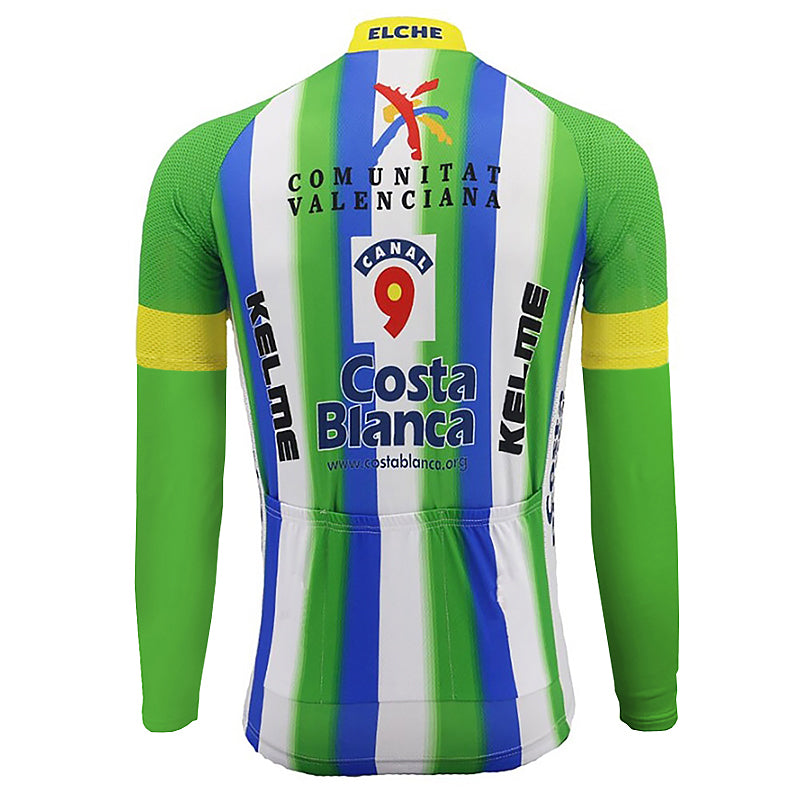 Maillot cycliste Kelme Costa Blanca Gios Jersey Vintage Cycling - 5 Maillot cycliste Kelme Costa Blanca Gios Jersey Vintage Cycling - 5