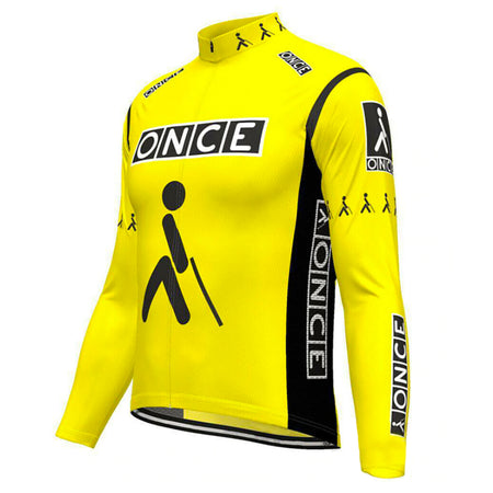Maillot Long Eté Vintage ONCE JAUNE
