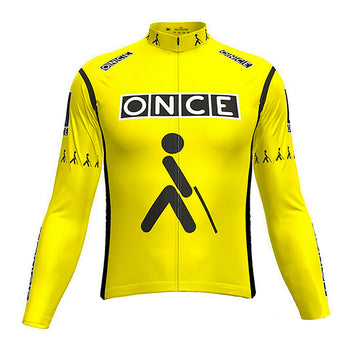 Maillot Long Eté Vintage ONCE JAUNE