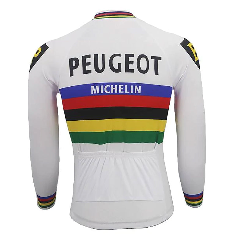 Maillot Hiver Vintage CHAMPION DU MONDE PEUGEOT | Vintage Cycle Shop Maillot Hiver Vintage CHAMPION DU MONDE PEUGEOT | Vintage Cycle Shop