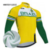 Maillot Hiver EQUIPE NATIONALE DU BRESIL JAUNE