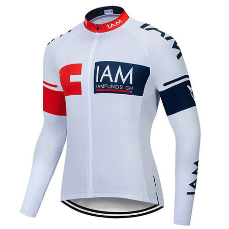 Maillot Long Eté Vintage IAM BLANC