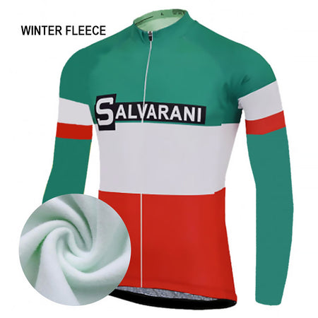 Maillot Hiver Vintage SALVARANI Champion d'ITALIE