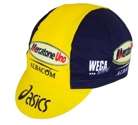 Casquette Cycliste Vintage équipe Mapei - Taille Unique - Bon état