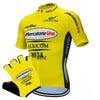 PACK MAILLOT + GANTS MERCATONE UNO ALBACOM JAUNE