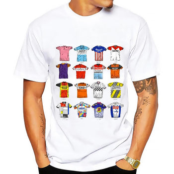 T-SHIRT VINTAGE CYCLISTE