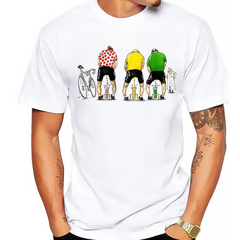 T-SHIRT MODE CYCLISTE CONTROLE DOPAGE