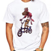 T-SHIRT VINTAGE CYCLISTE HIPSTER