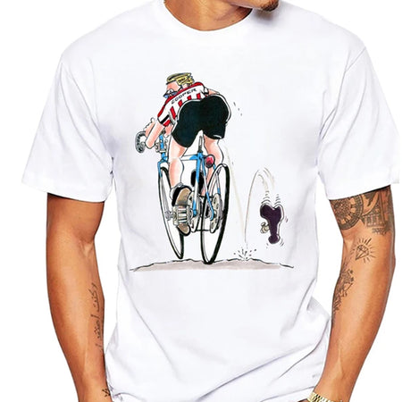 T-SHIRT MODE CYCLISTE SANS SELLE