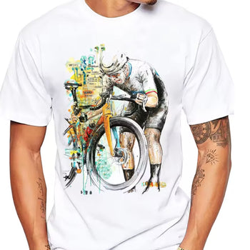 T-SHIRT MODE CYCLISTE en Colère