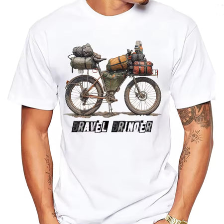 T-SHIRT MODE CYCLISTE GRAVEL