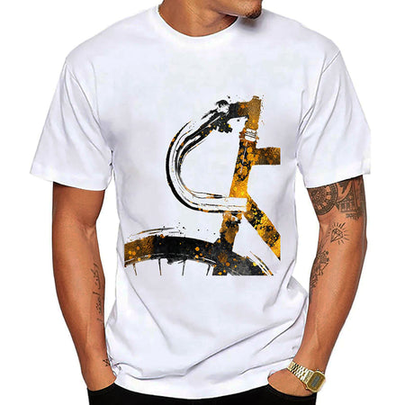 T-SHIRT VINTAGE CYCLISTE GUIDON