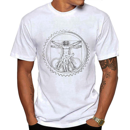 T-SHIRT MODE CYCLISTE DA VINCI