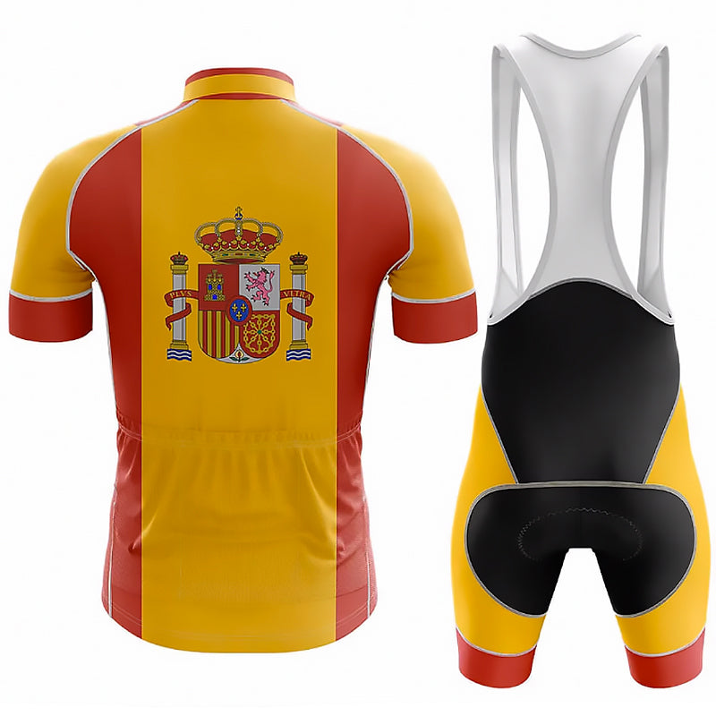 Tenue Eté Cycliste Equipe SPAIN