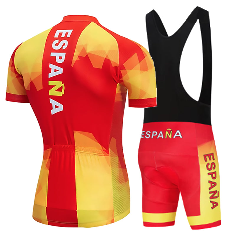 Tenue Eté Cycliste Equipe ESPANA