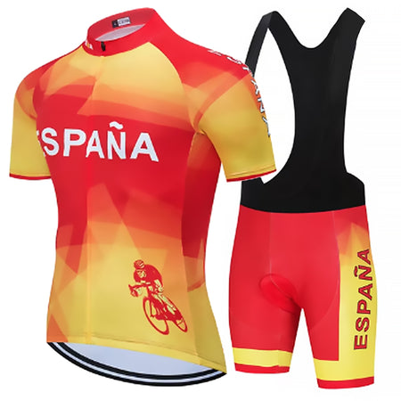 Tenue Eté Cycliste Equipe ESPANA