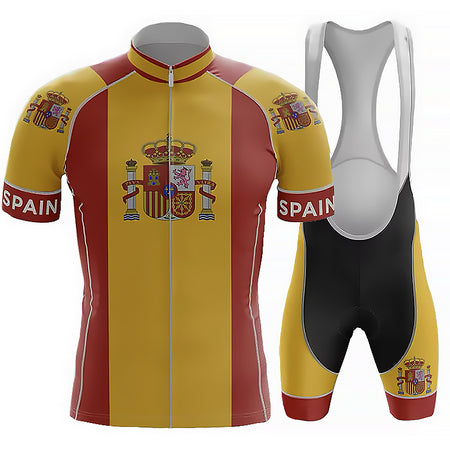 Tenue Eté Cycliste Equipe SPAIN