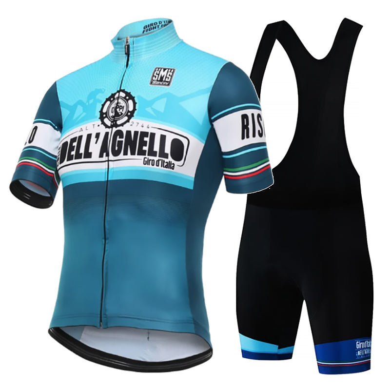 Tenue Eté Cycliste Vintage Giro-d'Italie "Colle Dell Agnello"