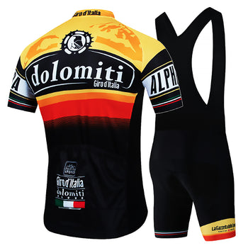 Tenue Eté Cycliste Vintage Giro d'Italie 'Dolomiti'