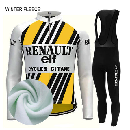 Tenue Hiver Vintage RENAULT JAUNE