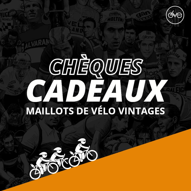 Chèques Cadeaux Événements - Maillots de Vélo Vintages