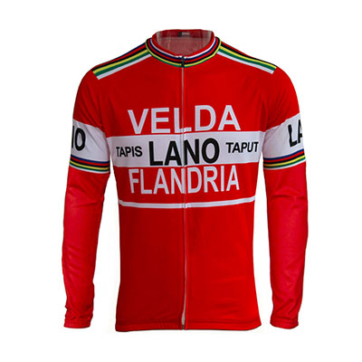 Maillot Cycliste Vintage Manches Longues Freddy Maertens