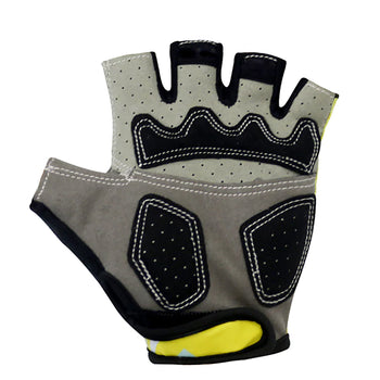 Gants Cyclistes Vintage MERCATONE UNO Jaune