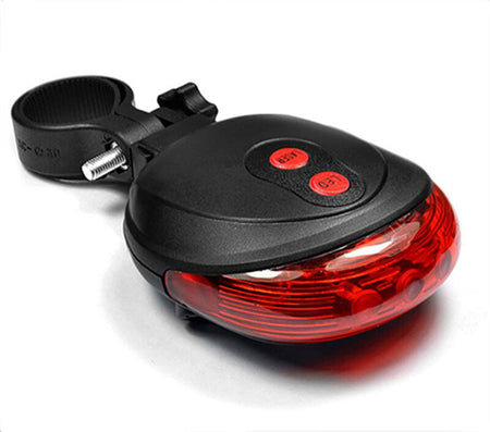 Lampe LED arrière traçant une piste lumineuse au sol