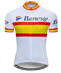 Alpediaa Maillot Ciclismo Hombres Banesto Maillots de Bicicleta Alpediaa Maillot Ciclismo Hombres Banesto Maillots de Bicicleta