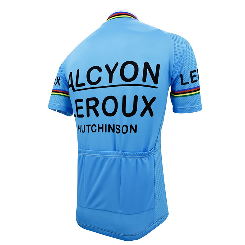 Maillot Vintage Bleu ALCYON LEROUX HUTCHINSON