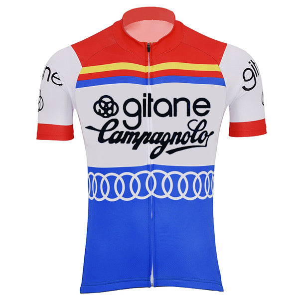 Maillot cycliste-Jersey CAMPAGNOLO (taille L) ref33vt - Cycles Fun Passion