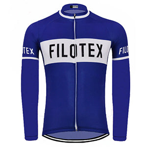 Maillot Cycliste Vintage Hiver FILOTEX