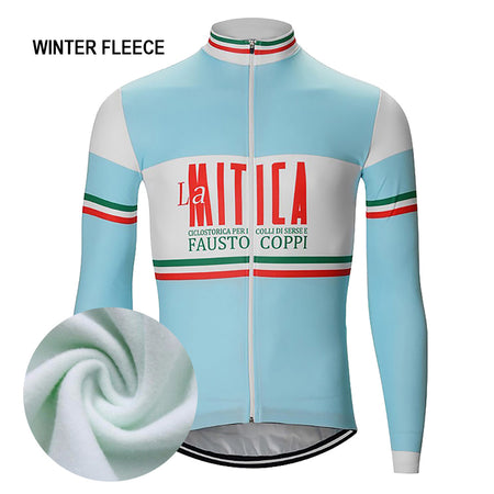 Maillot Hiver Vintage LA MITICA FAUSTO COPPI