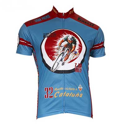 un maillot cycliste avec un design, des couleurs et un graphisme original qui attire le regard !