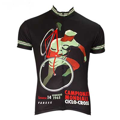 un maillot cycliste avec un design, des couleurs et un graphisme original qui attire le regard !