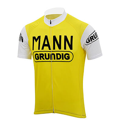 Maillot Vintage MANN GRUNDIG Herman Van Springel
