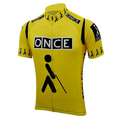 Maillot Cycliste VINTAGE ONCE Laurent Jalabert