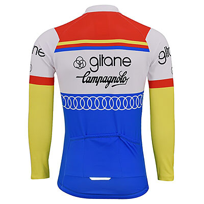 Maillot Cycliste Vintage ATLANTIQUE LOGEMENT GITANE - U.C.R - Taille L - Fabriqué En France