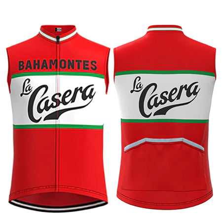 Coupe-Vent Cyclisme Sans Manches ETÉ LA CASERA BAHAMONTES